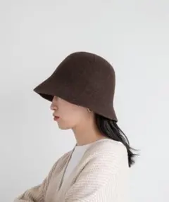 フェルトバケットハット