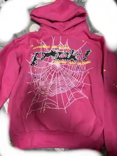 Sp5der P*nk Hoodie V1 (Pink)