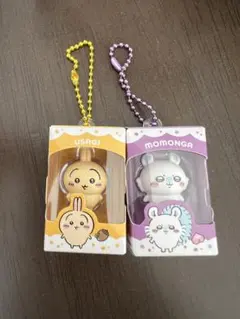 ちいかわ　チョコボックス　モモンガ　ウサギ　キーホルダー