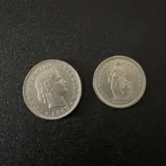 スイスフラン 50フラン 20フラン 硬貨セット スイスフラン 20ラッペン硬貨50枚 スイスコイン｜Yahoo!フリマ