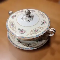 希少 レア】 日本陶器 ノリタケ 水切り皿 花柄 - メルカリ