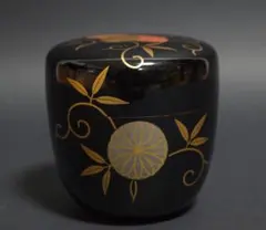 美品】 棗 花菖蒲 常庵 茶道具 平棗 山中塗 - メルカリ