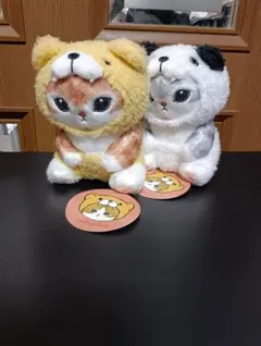 モフサンド ぬいぐるみ2点セット　くまにゃん
