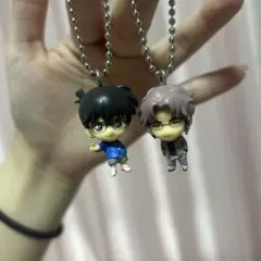 名探偵コナン フィギュアキーホルダー 2個セット