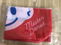 ミスド エコバッグ　赤　原田治