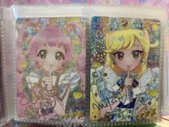 ひみつのアイプリ リング1だん みつき ひまり サインカード
