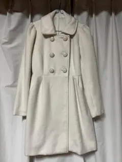 美品】Maglie par ef-de ロングコート ベージュ 11号 - メルカリ
