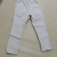 BREEZE リブ ロングパンツ ベージュ 120