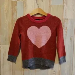 babyGap ハートニットセーター 2歳用