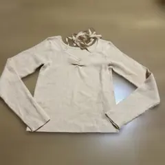 LOWRYS FARM 新品Vネックセーター