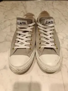 コンバースオールスター　グレー ローカット スニーカー　converse