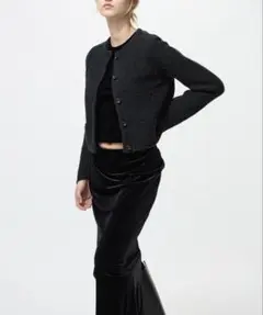 UNIQLO ニットショートジャケット