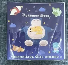 ポケモンパン　2025夏　デコキャラシールホルダー　ポケモンスリープ