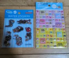 セリア　ピングーウォーターシール　クレヨンしんちゃん　タイルシール
