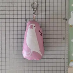 文鳥 クッション キーホルダー