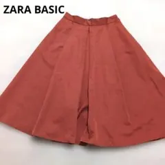ZARA BASIC ザラ ベーシック　フレアスカート テラコッタのサムネイル