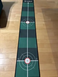 ゴルフ パター練習マット 距離感 練習用