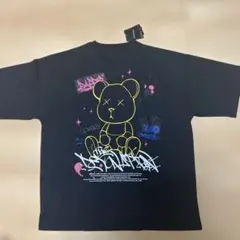 激レア KAWS + WARHOL 限定 公式 Tシャツ ブラック Lサイズ - メルカリ