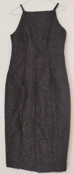 H&M 黒 タイトドレスラメ入り　最終値下げ