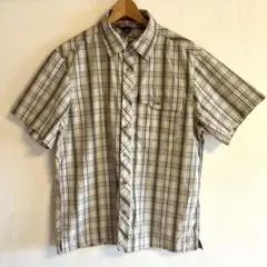OUTDOOR OR RESEARCH 半袖チェックシャツ M