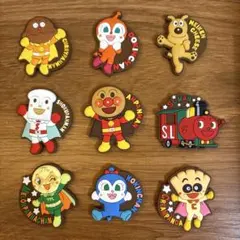 アンパンマンぴたっとラバーマグネットまとめ売り9個