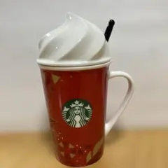 スタバ　ホリデーホイップクリームマグ