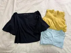 レディース 服 3着 まとめ売り トップス ブラウス カーディガン