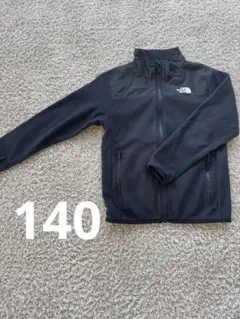 THE NORTH FACE キッズ　ブラック フリースジャケット 140 美品
