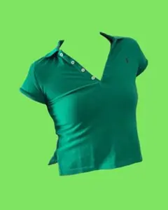 Ralph Lauren グリーン ポロシャツ【サイズ 6 120/60】