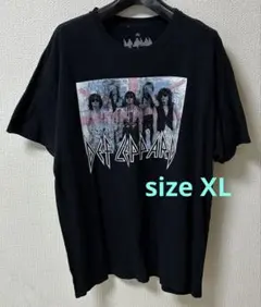 古着 DEF LEPPARD Tシャツ XL