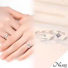 신품 프리 사이즈 페어 바람 링 반지 여성 롤 디자인 실버