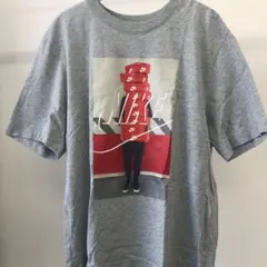 NIKE スニーカーボックス プリント Tシャツ グレーのサムネイル