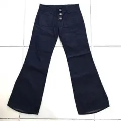 80-90s CALIFORNIA-G デニム フレアパンツ ヴィンテージ 63のサムネイル
