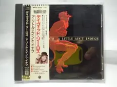 【美品】　デイヴィット・リー・ロス　『 ア・リトル・エイント・イナフ 』