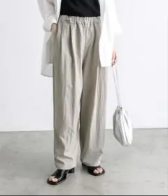 ☆新品☆yuni リネンテーパードパンツ ☆新品☆yuni リネンテーパードパンツ - メルカリ