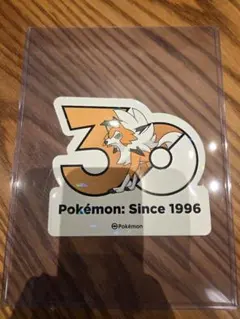 韓国限定 ポケモン ポップアップ 30周年ステッカー カイリュ - メルカリ