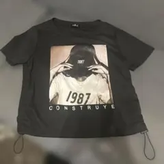 [未使用に近い]半袖 Tシャツ 黒 ブラックのサムネイル