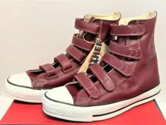 ★90s!USA!コンバース オールスター V-5 レザー 5 赤 2011★