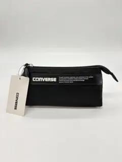新品未使用　CONVERSE ブラック ポーチ ALL STAR 3ポケット