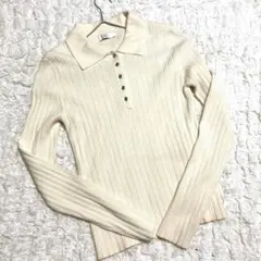 PROPORTION BODY DRESSING（a/mie）　ポロリブニット