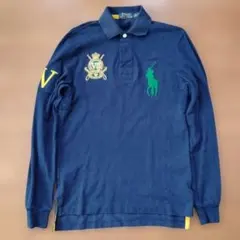 Polo Ralph Lauren 長袖ポロシャツ　エンブレム　ビッグポニー