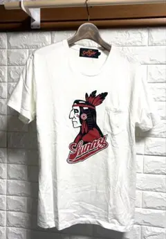 Sunny C Ciderサニーシーサイダー胸ポケットプリントTシャツMユーズド