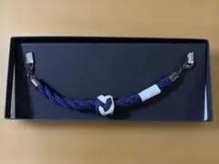 京都二条一杢 羽織紐 青組紐 メンズ