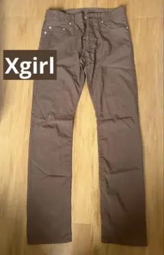 X-girl パンツ ブラウンのサムネイル
