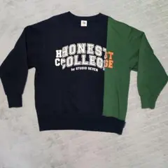 HONEST COLLEGE トレーナー
