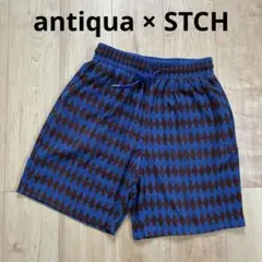 定価¥12,490＊ANTIQUA GOLF×STCH＊チェック柄ショートパンツ - メルカリ