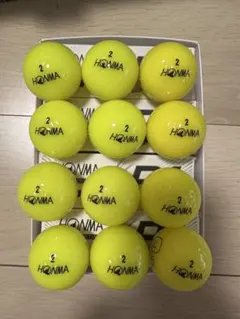 HONMA D1 ゴルフボール 12球セット イエローのサムネイル