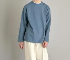 日本製【スティーブンアラン】ヴィンテージ加工ルーズフィットロンT スウェット