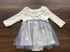 80サイズ　ママラク　ロンパース