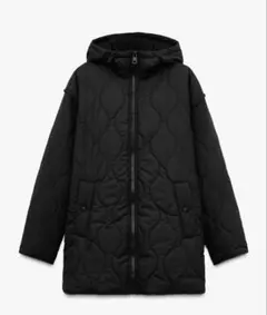 ZARA フーデットパフジャケット　XS